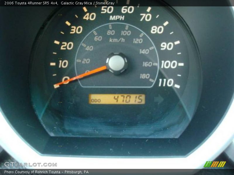 Galactic Gray Mica / Stone Gray 2006 Toyota 4Runner SR5 4x4