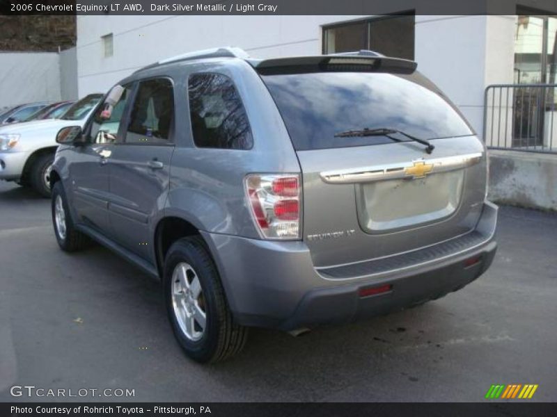 Dark Silver Metallic / Light Gray 2006 Chevrolet Equinox LT AWD
