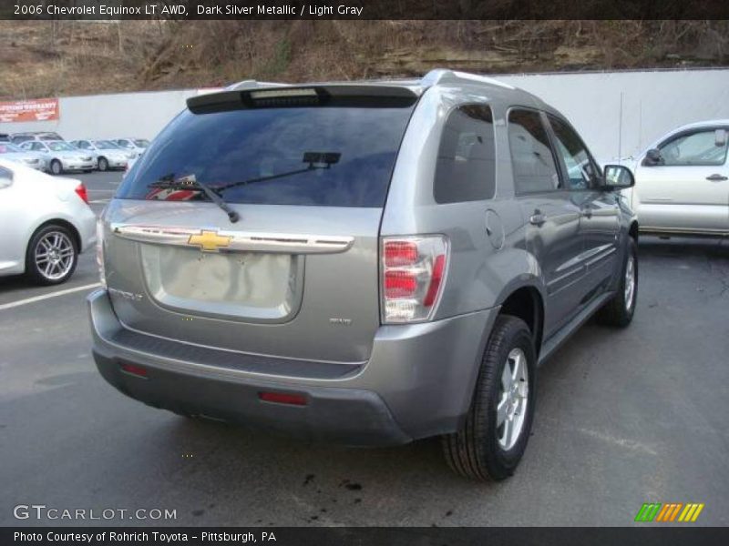 Dark Silver Metallic / Light Gray 2006 Chevrolet Equinox LT AWD