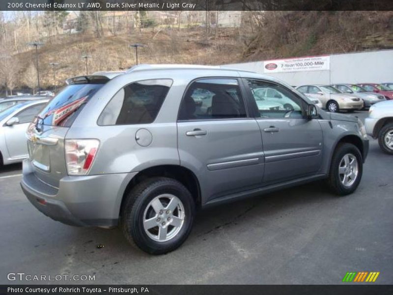 Dark Silver Metallic / Light Gray 2006 Chevrolet Equinox LT AWD
