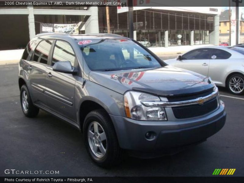 Dark Silver Metallic / Light Gray 2006 Chevrolet Equinox LT AWD