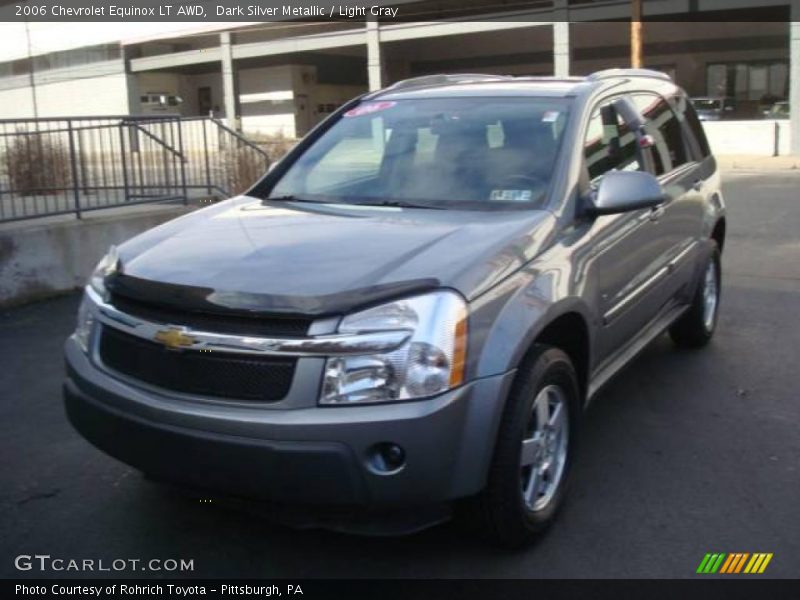Dark Silver Metallic / Light Gray 2006 Chevrolet Equinox LT AWD