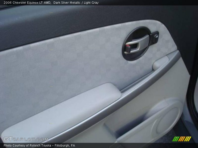 Dark Silver Metallic / Light Gray 2006 Chevrolet Equinox LT AWD