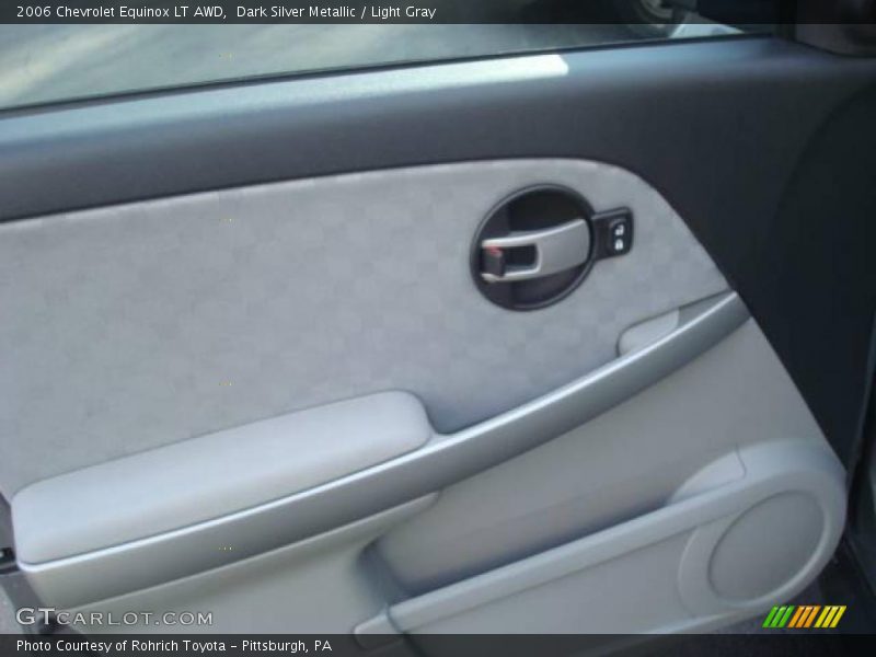 Dark Silver Metallic / Light Gray 2006 Chevrolet Equinox LT AWD