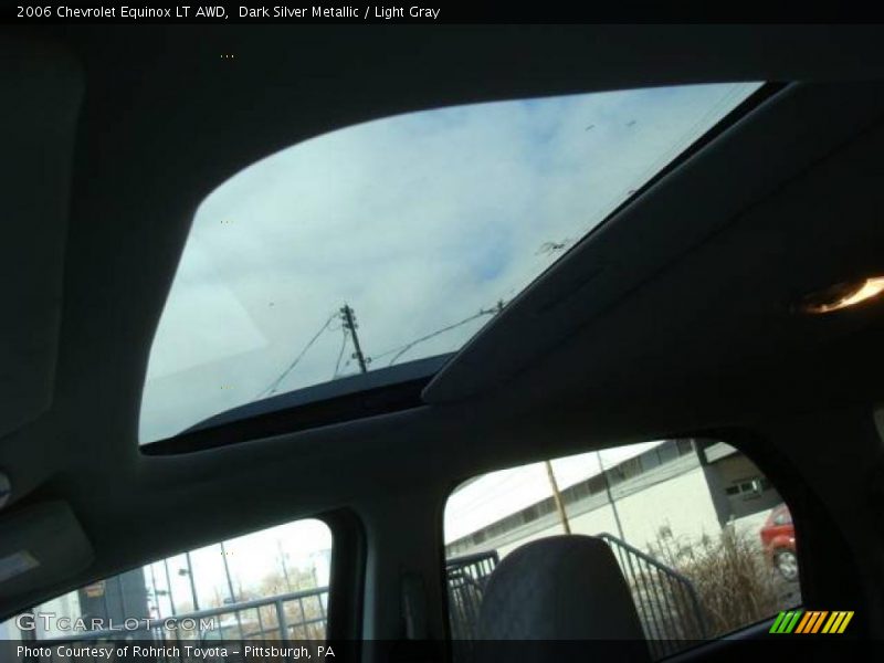 Dark Silver Metallic / Light Gray 2006 Chevrolet Equinox LT AWD