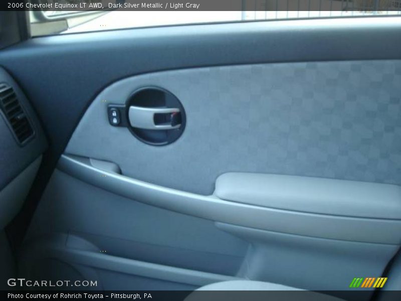Dark Silver Metallic / Light Gray 2006 Chevrolet Equinox LT AWD