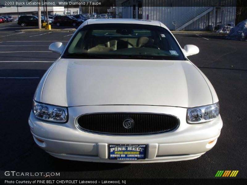 White Diamond / Taupe 2003 Buick LeSabre Limited