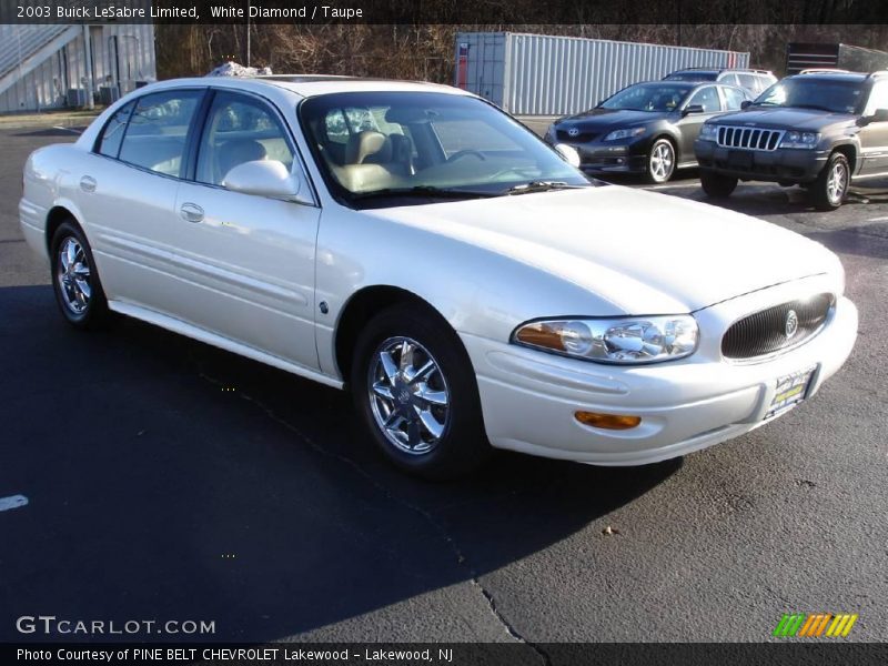 White Diamond / Taupe 2003 Buick LeSabre Limited