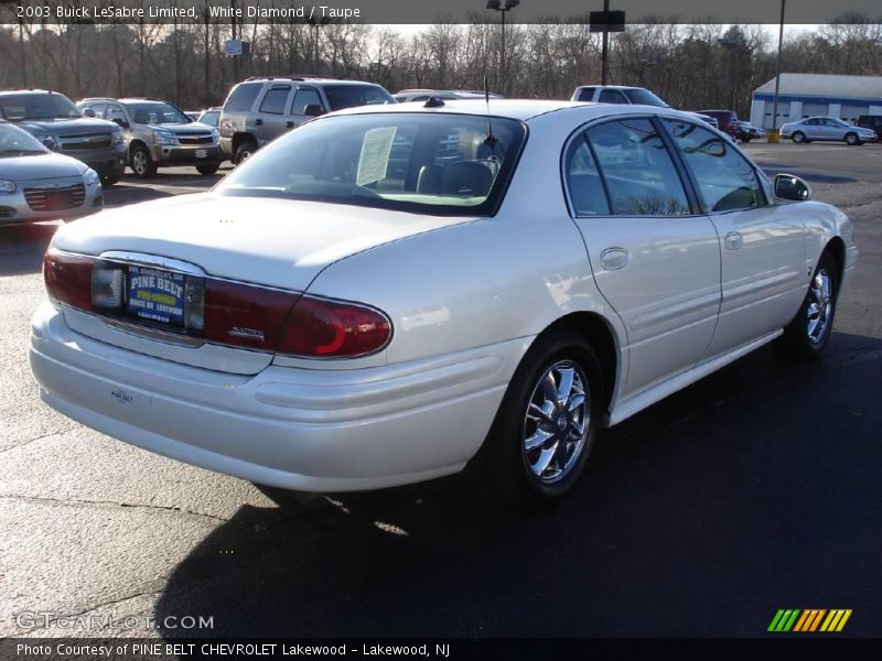 White Diamond / Taupe 2003 Buick LeSabre Limited