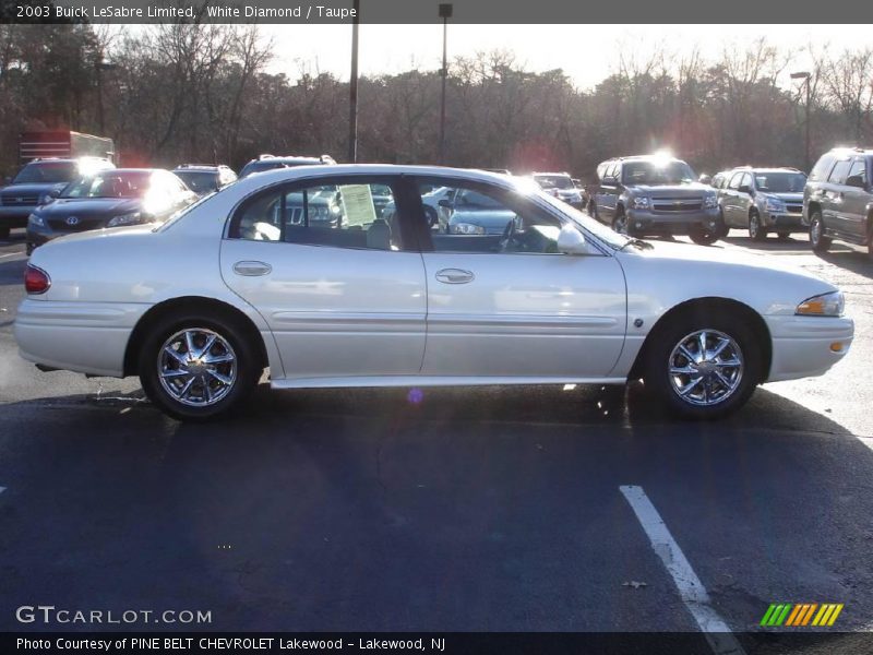White Diamond / Taupe 2003 Buick LeSabre Limited