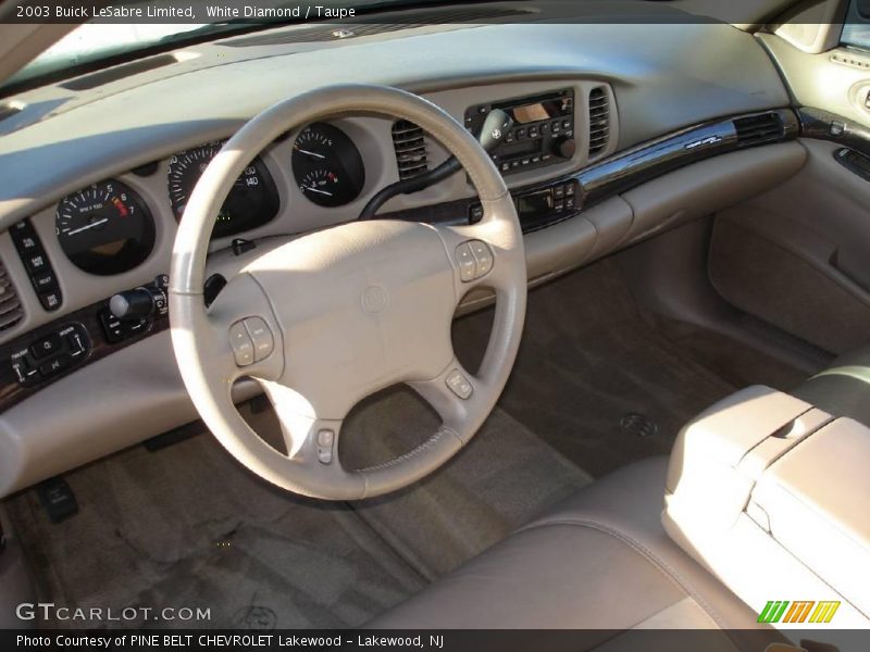 White Diamond / Taupe 2003 Buick LeSabre Limited