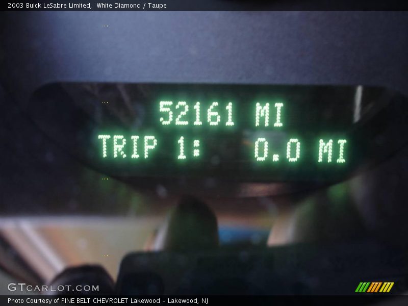 White Diamond / Taupe 2003 Buick LeSabre Limited