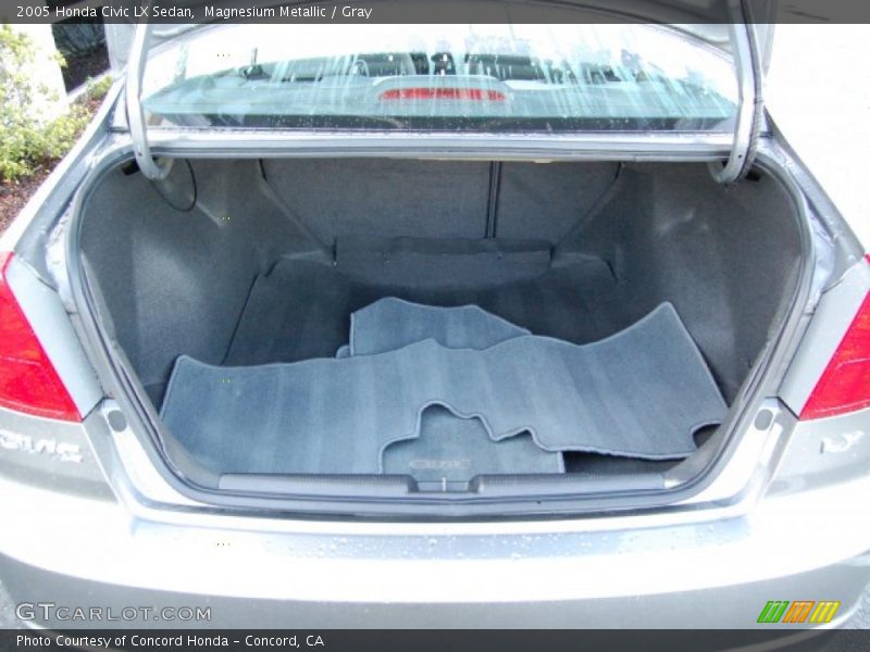 Magnesium Metallic / Gray 2005 Honda Civic LX Sedan