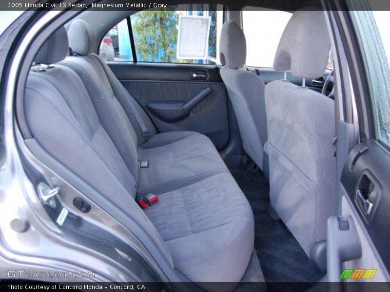 Magnesium Metallic / Gray 2005 Honda Civic LX Sedan