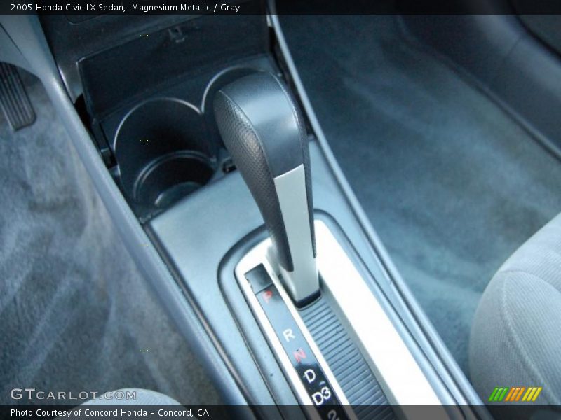 Magnesium Metallic / Gray 2005 Honda Civic LX Sedan