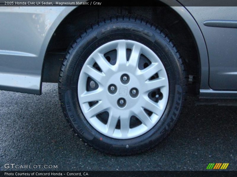 Magnesium Metallic / Gray 2005 Honda Civic LX Sedan