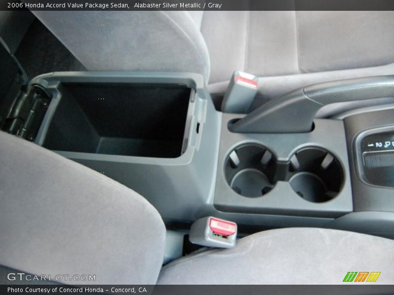 Alabaster Silver Metallic / Gray 2006 Honda Accord Value Package Sedan