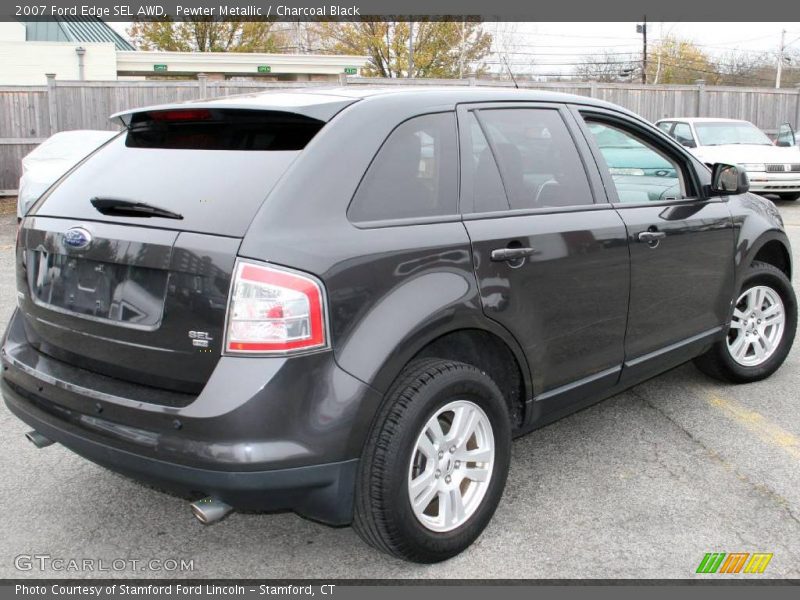 Pewter Metallic / Charcoal Black 2007 Ford Edge SEL AWD