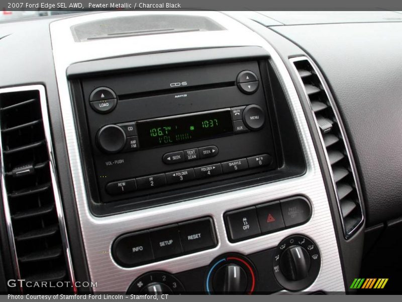 Pewter Metallic / Charcoal Black 2007 Ford Edge SEL AWD
