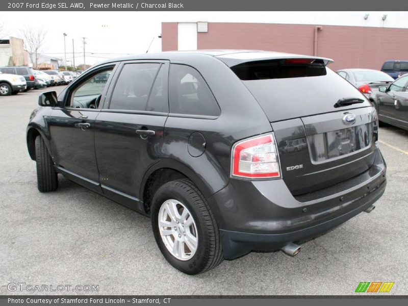 Pewter Metallic / Charcoal Black 2007 Ford Edge SEL AWD