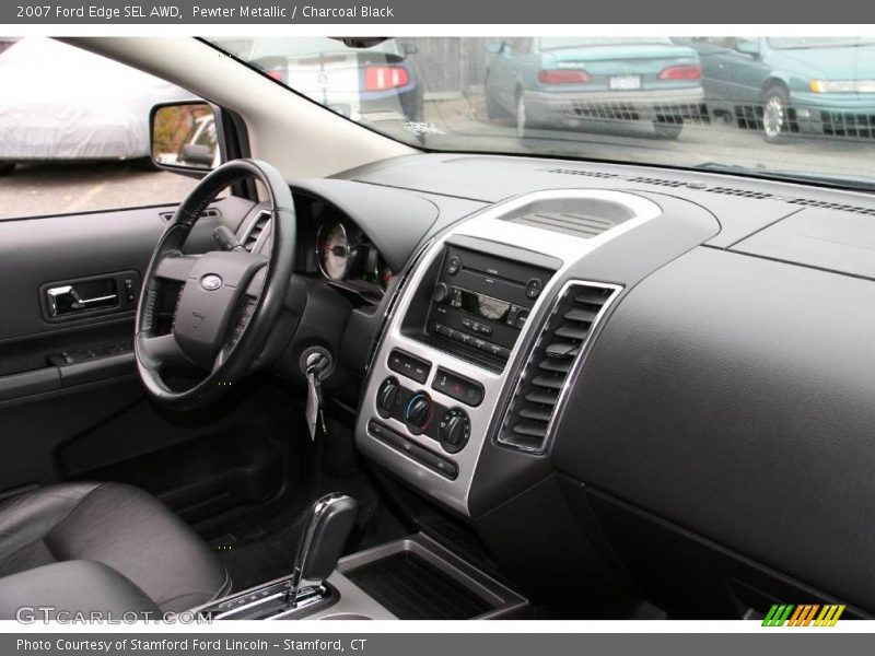 Pewter Metallic / Charcoal Black 2007 Ford Edge SEL AWD