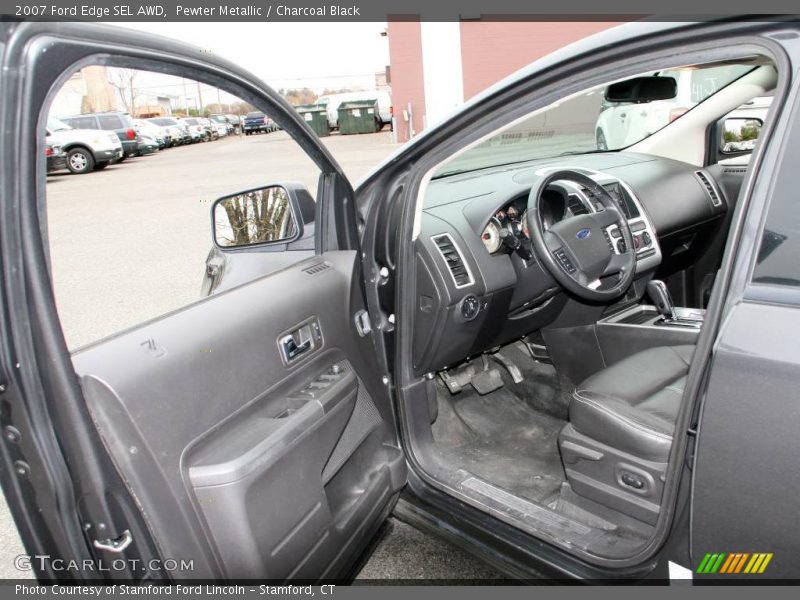 Pewter Metallic / Charcoal Black 2007 Ford Edge SEL AWD