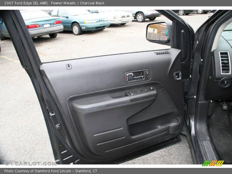 Pewter Metallic / Charcoal Black 2007 Ford Edge SEL AWD