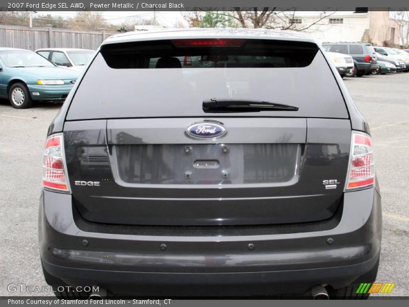 Pewter Metallic / Charcoal Black 2007 Ford Edge SEL AWD