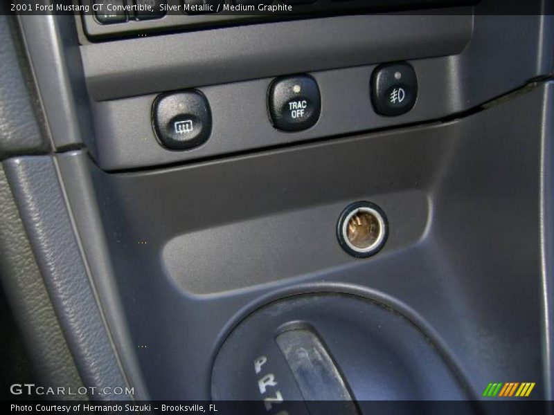 Silver Metallic / Medium Graphite 2001 Ford Mustang GT Convertible