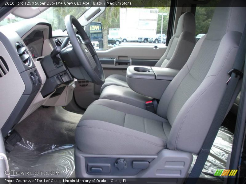 Black / Medium Stone 2010 Ford F250 Super Duty FX4 Crew Cab 4x4