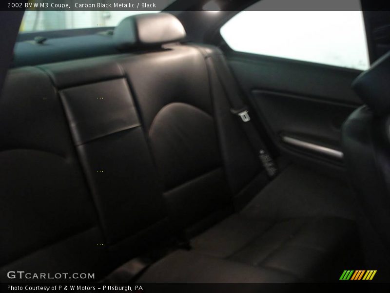 Carbon Black Metallic / Black 2002 BMW M3 Coupe