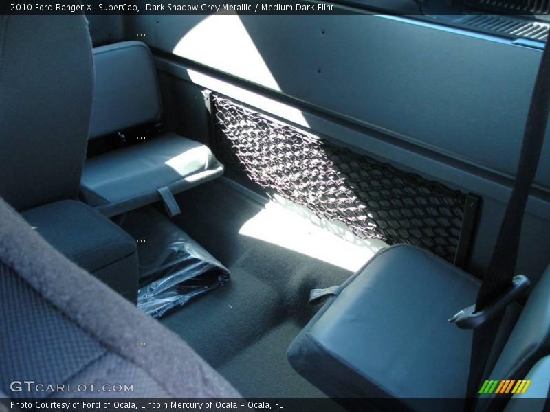 Dark Shadow Grey Metallic / Medium Dark Flint 2010 Ford Ranger XL SuperCab