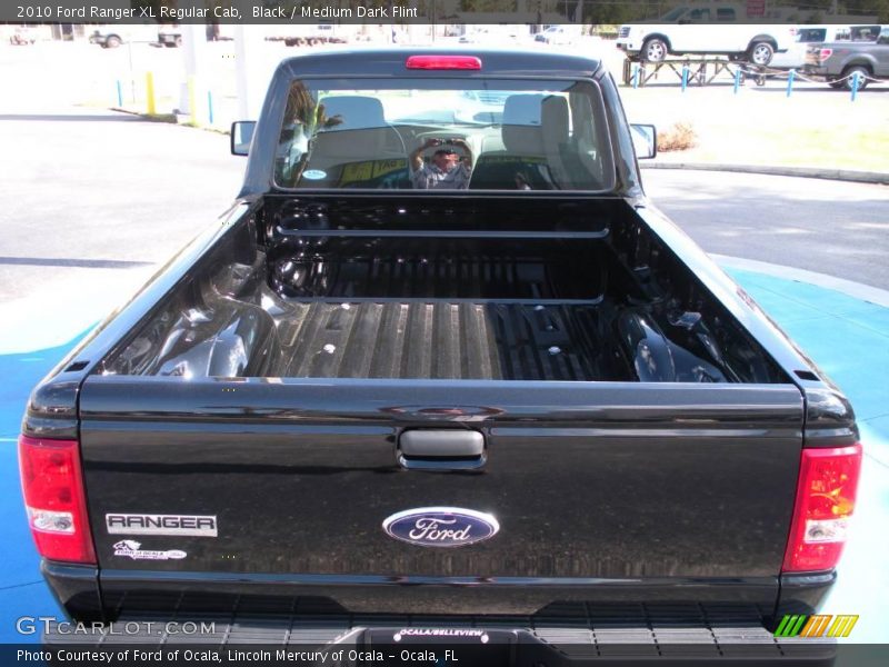 Black / Medium Dark Flint 2010 Ford Ranger XL Regular Cab