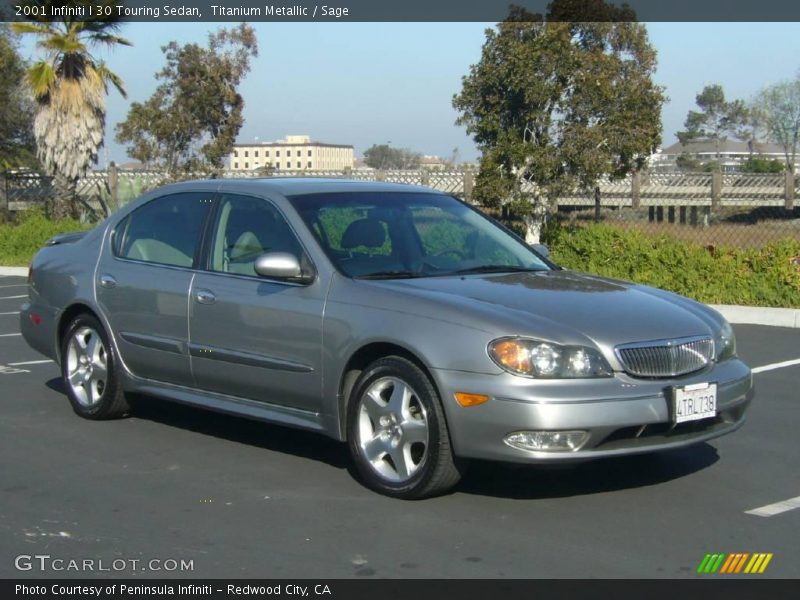 Titanium Metallic / Sage 2001 Infiniti I 30 Touring Sedan