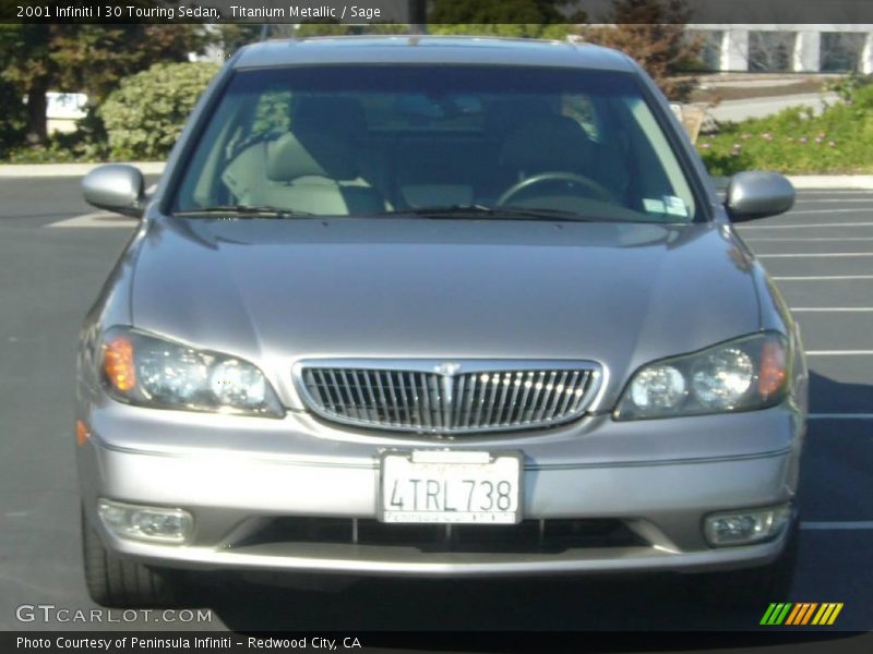 Titanium Metallic / Sage 2001 Infiniti I 30 Touring Sedan