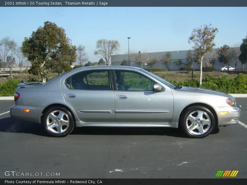 Titanium Metallic / Sage 2001 Infiniti I 30 Touring Sedan