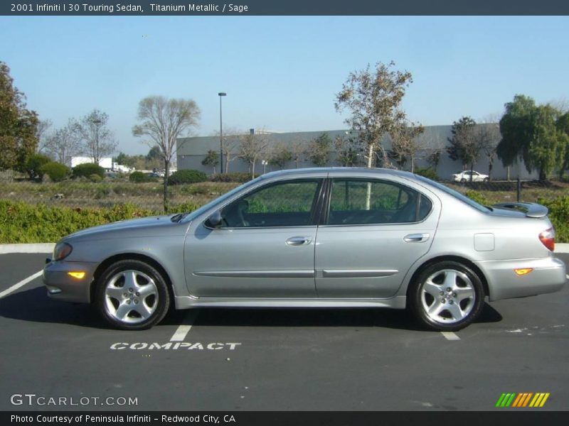 Titanium Metallic / Sage 2001 Infiniti I 30 Touring Sedan