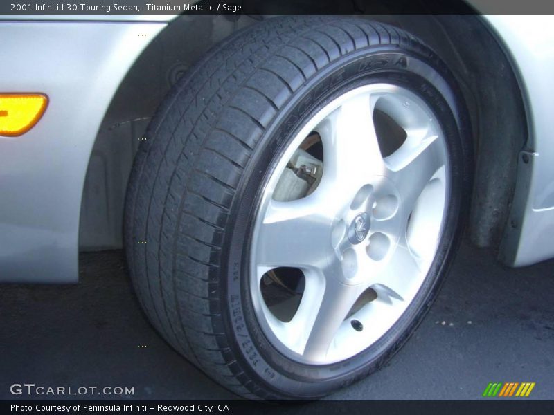 Titanium Metallic / Sage 2001 Infiniti I 30 Touring Sedan