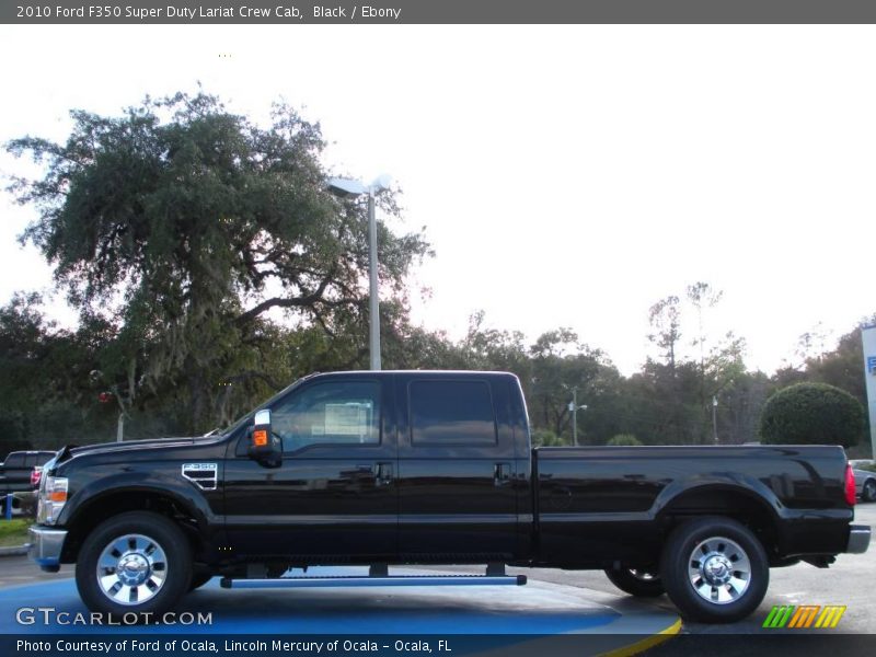 Black / Ebony 2010 Ford F350 Super Duty Lariat Crew Cab