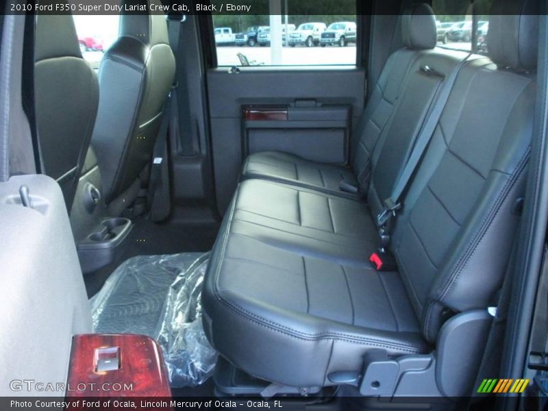 Black / Ebony 2010 Ford F350 Super Duty Lariat Crew Cab