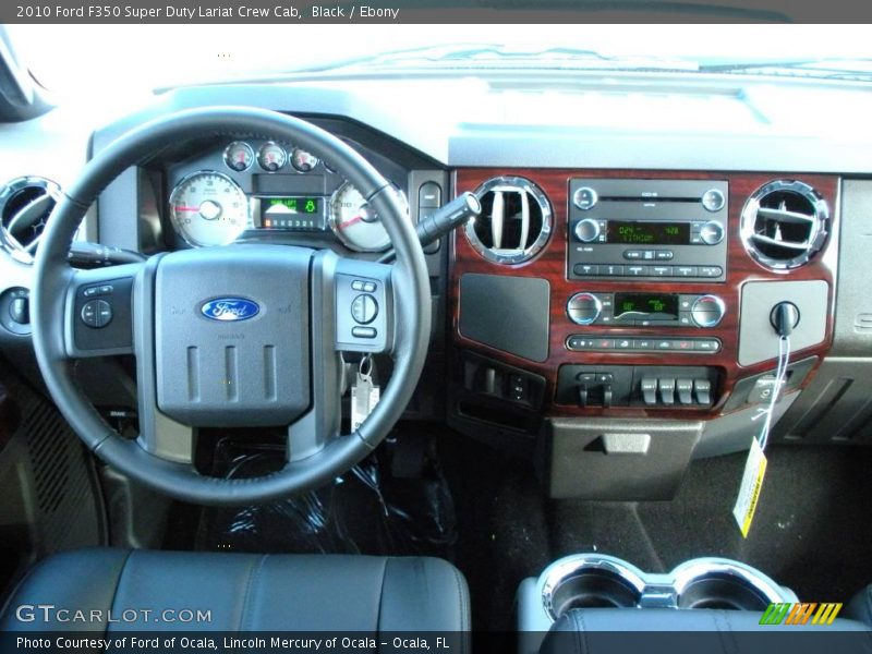 Black / Ebony 2010 Ford F350 Super Duty Lariat Crew Cab