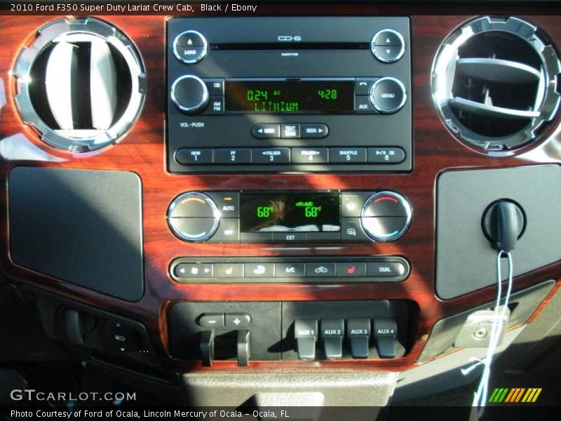 Black / Ebony 2010 Ford F350 Super Duty Lariat Crew Cab