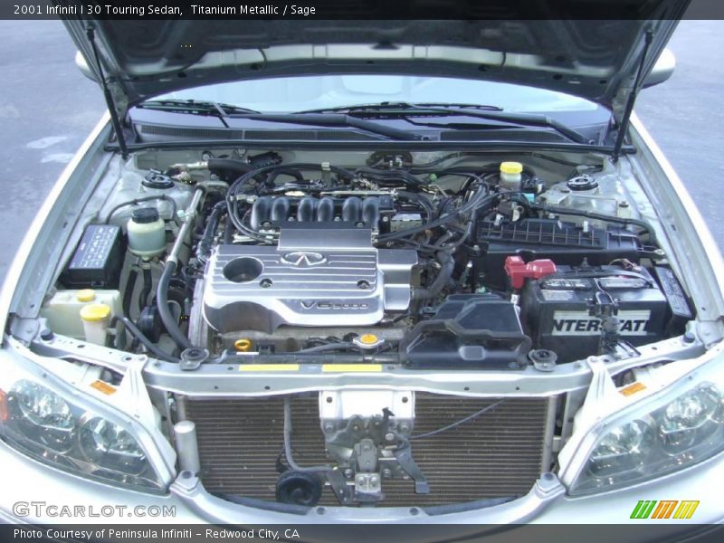 Titanium Metallic / Sage 2001 Infiniti I 30 Touring Sedan