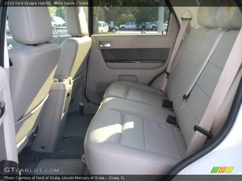 White Suede / Stone 2010 Ford Escape Hybrid