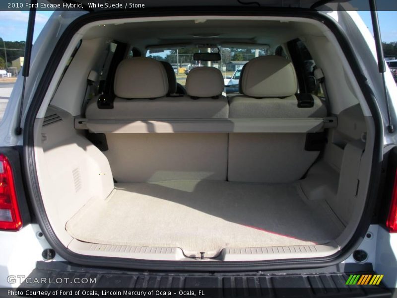 White Suede / Stone 2010 Ford Escape Hybrid