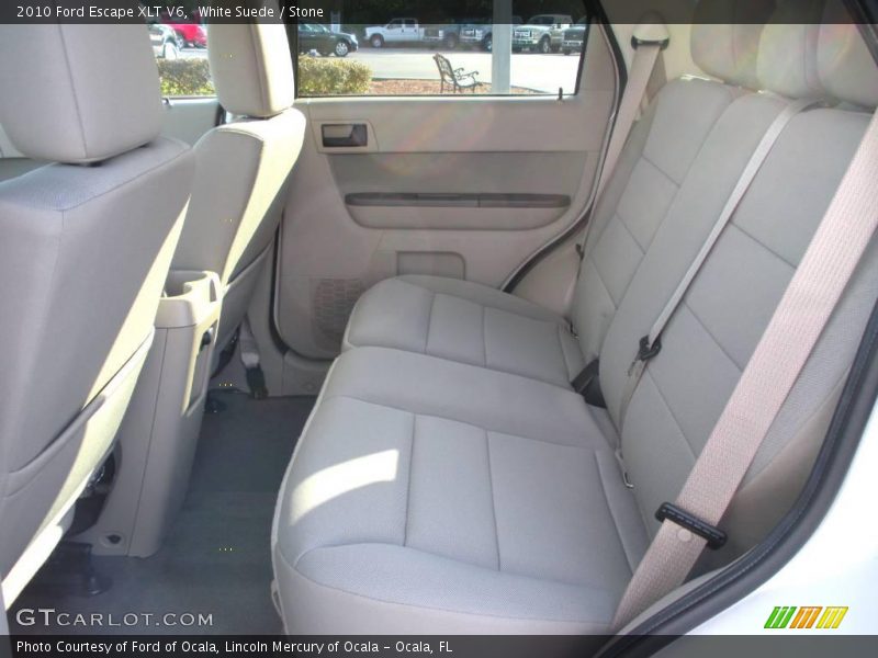 White Suede / Stone 2010 Ford Escape XLT V6