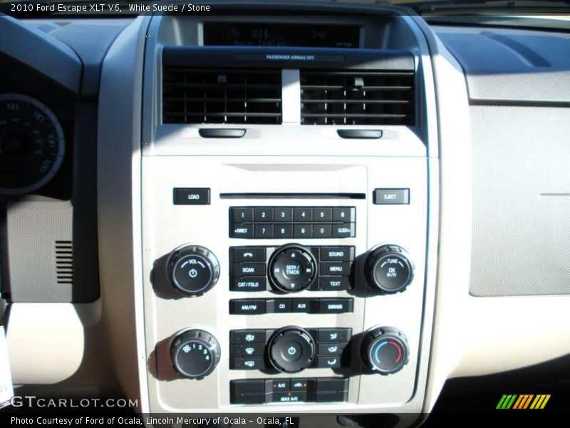 White Suede / Stone 2010 Ford Escape XLT V6