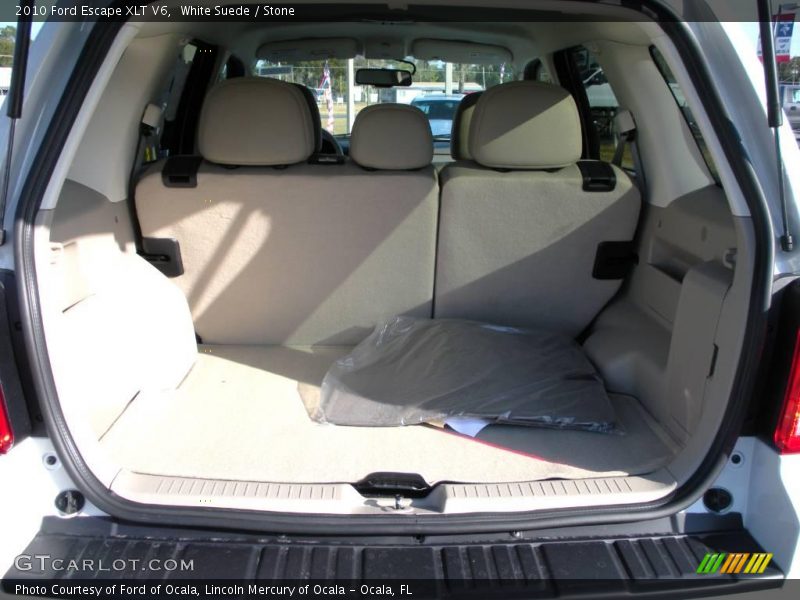 White Suede / Stone 2010 Ford Escape XLT V6