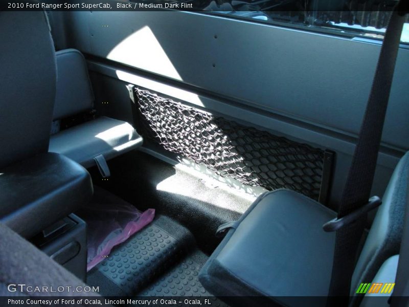 Black / Medium Dark Flint 2010 Ford Ranger Sport SuperCab