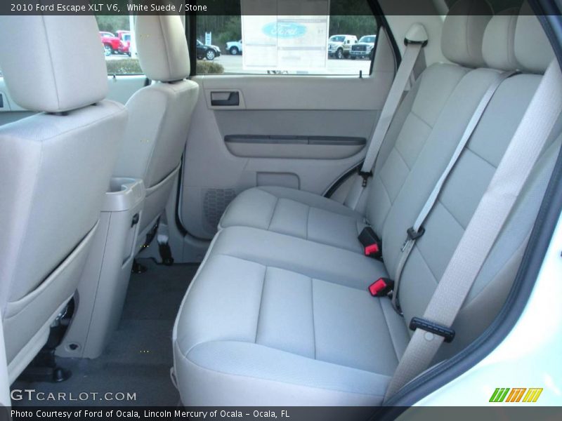 White Suede / Stone 2010 Ford Escape XLT V6